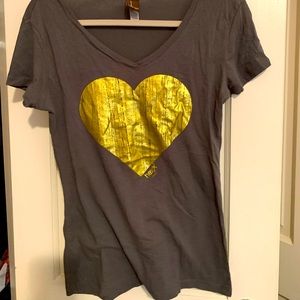 Hexx Gold Heart slim t-shirt